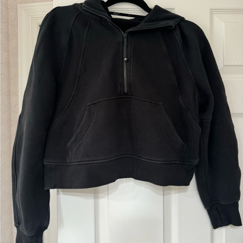 Lululemon quarterzip scuba hoodie